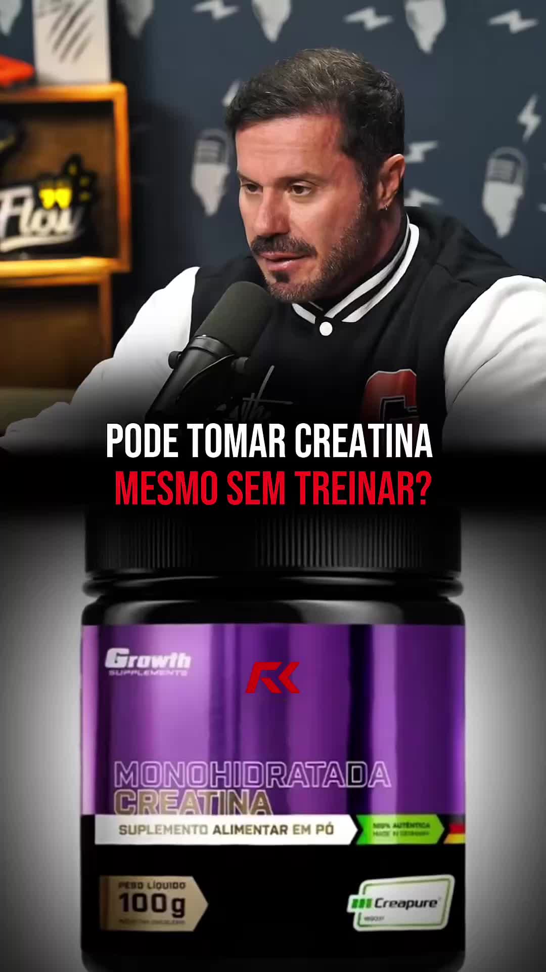 🚨 Creatina: não treina? Ainda assim pode ajudar Mesmo sem treino, a creatina pode oferecer benefícios para a saúde muscular e a manutenção da força, especialmente em quem está envelhecendo ou enfrenta perda de massa. Mas os resultados aparecem de verdade quando ela é combinada com exercícios de resistência. 🚨 Musculação é a atividade da longevidade Treinar com pesos não é apenas sobre estética ou força. É sobre manter a independência, proteger ossos e músculos, melhorar equilíbrio e qualidade de vida. Tomando creatina junto com o treino, ela deixa de ser apenas um suplemento e se torna uma aliada poderosa para fortalecer o corpo e preservar a saúde ao longo do tempo. Quando combinada com hábitos saudáveis, a musculação e a creatina se tornam ferramentas essenciais para envelhecer com saúde e vitalidade.
