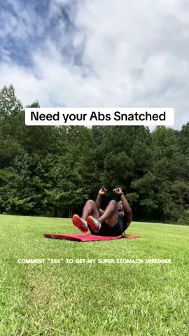 Comment “SSS” to get my Super stomach shredder membership then check your dms! 🌟 **ABS WORKOUT OF THE DAY!** 🌟 Ready to get snatched? 😎 Check out today’s **abs workout** that’ll sculpt your core and leave you feeling amazing! 💪 👉 Here’s the move:  1. Roll and Reach: Start by rolling back slightly. 2. Reach for the Sky: Extend your hands upward, striving for the sky! 🌌 3. Keep It Tight: Engage your core the entire time to maximize the burn! 🔥 ⏰ *Do this for 30 seconds and feel the magic happen! Don’t forget to save this post and share it with a friend who needs a killer ab routine! 💥 #AbsWorkout #GetSnatched #CoreGoals #FitnessJourney #WorkoutRoutine 