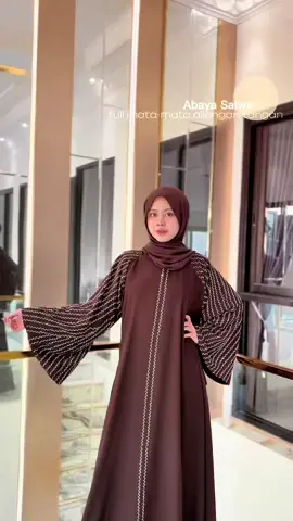 Abaya salwa #fyp #gajiansale #guncang99 #belilokal #gamis 