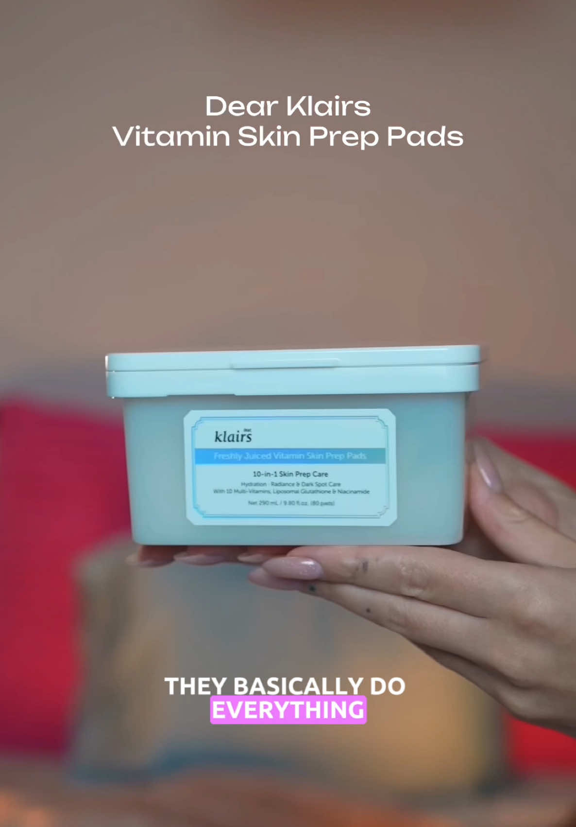 @klairs.us  #dearklairs #klairs #vitaminpad #tiktaktok #skinprep #geniuspad 