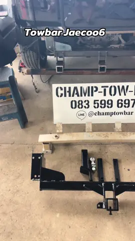 Towbar Jaecoo6. เหนือกว่า ด้วยรายละเอียด ประสบการณ์ และความแข็งแรง #jaecoo #เทรนวันนี้ #แร็คบรรทุกมอไซค์ #champtowbar 
