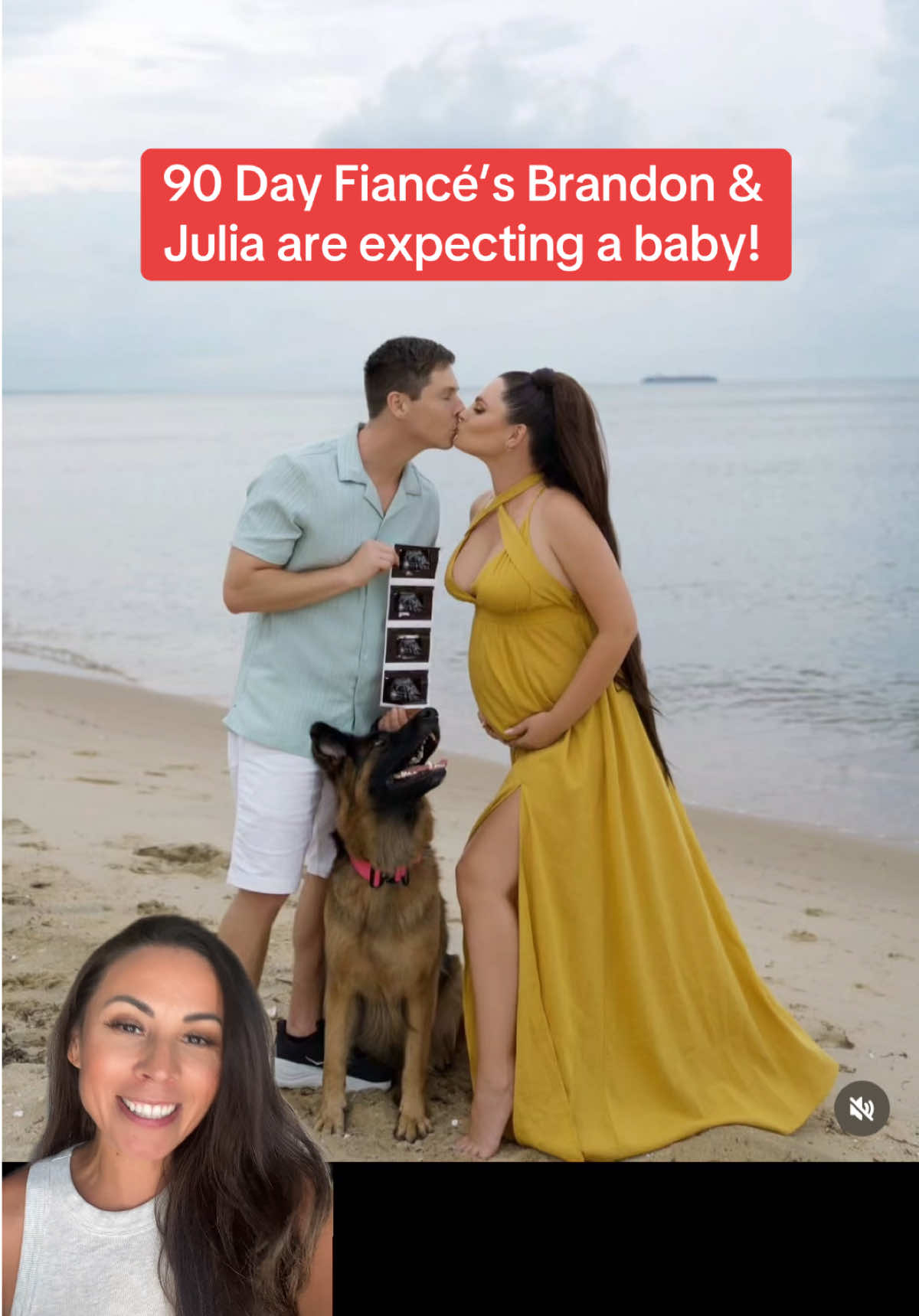 90 Day Fiancés Brandon & Julia are expecting a baby! #90dayfiancé #90dayfiance #90dayfiancehappilyeverafter #90dayfiancebeforethe90days #greenscreen 