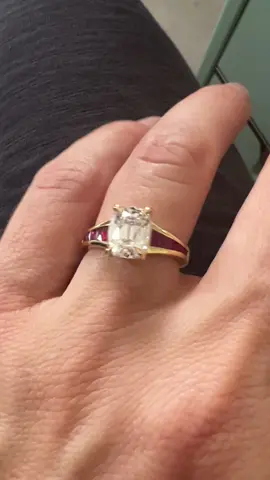 A good day to be an Old Mine Cut Diamond ♥️♥️♥️ #oldminecut #antiquediamonds 
