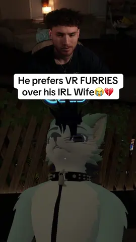 Why is she still with him😭 #fyp #streamer #vrchat #troll #gaming 