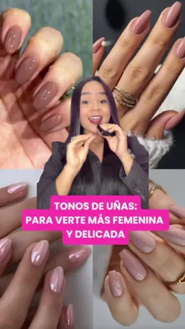Tonos de uñas que te harán lucir elegante, femenina y delicada 😍 Las uñas minimalistas están siendo tendencia últimamente, y es que trasmiten mucha seguridad y belleza! Estos tonos son de Masglo y duran un MONTONNN 😍✨ #esmaltes #esmaltedeuñas #esmaltemasglo #masglo #princessnails