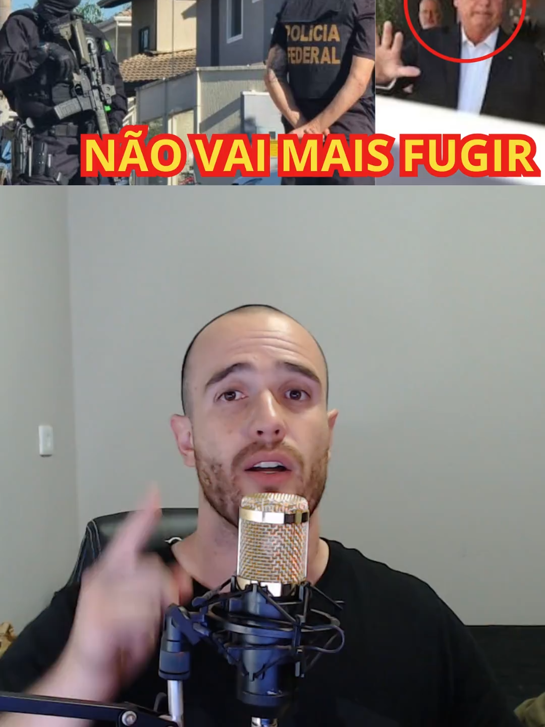 PF NA PORTA DA CASA DE BOLSONARO! PARA NÃO FUGIR #bolsonaro #lula #esquerda #petistas #patriotarios #bozo #prisão #eduardobolsonaro