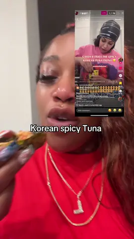 Korean spicy tuna #koreanspicytuna #koreanfood #cardib #tiktokmademebuyit 