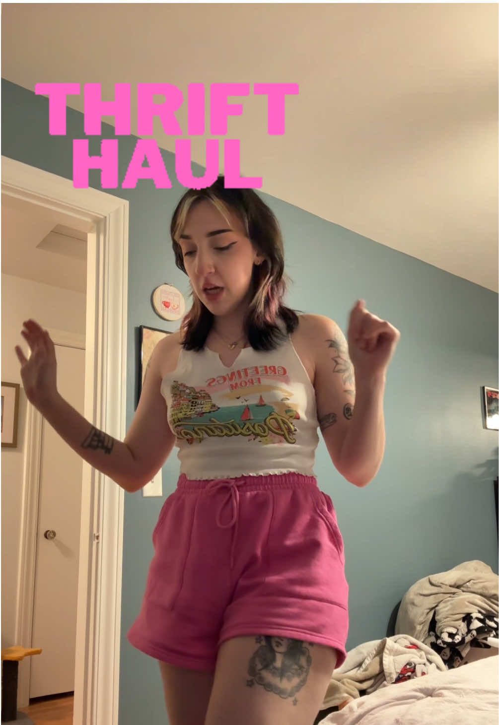 It is time again for a thrift haul 🥳 #fyp #thrift #thrifthaul #thrifting #secondhand 