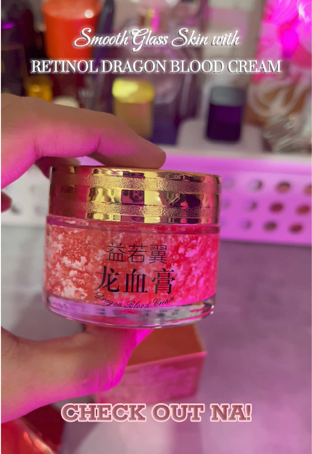 go na mi, check my yellow baskettttt🙌🏻🩷!! #retinol #skincare #fyp #retinoldragonbloodcream #tiktok 