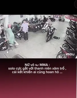 Màn tay đôi đổi vế đến từ nữ võ sư MMA - thanh niên xăm trổ .tại hầm xe trung cư cực gắt #tintuc #new24_7 #viralvideo #xuhuong 