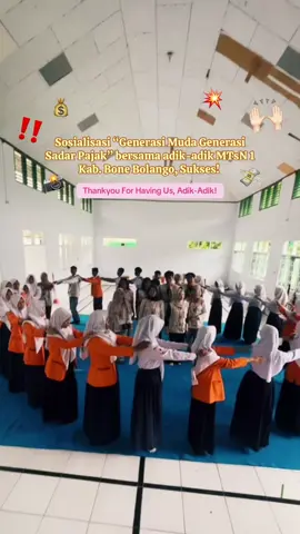 ⭐️💥‼️ Our Duty! ‼️💥⭐️ Mahasiswa KKN Tematik II Desa Alale Tahun 2025 Melakukan Giat Sosialisasi “Generasi Muda Generasi Sadar Pajak” kepada adik-adik MTsN1 Kab. Bone Bolango #kkndesaalale2025 #fyp #kkn #ung #universitasnegerigorontalo #kknungtematik #kkntematik2025