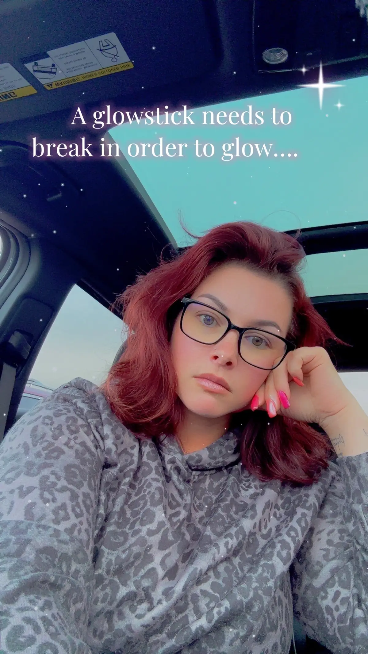 Be the rainbow after a bad storm. #Relatable #GlowStick #Trending #Broken #FYP 