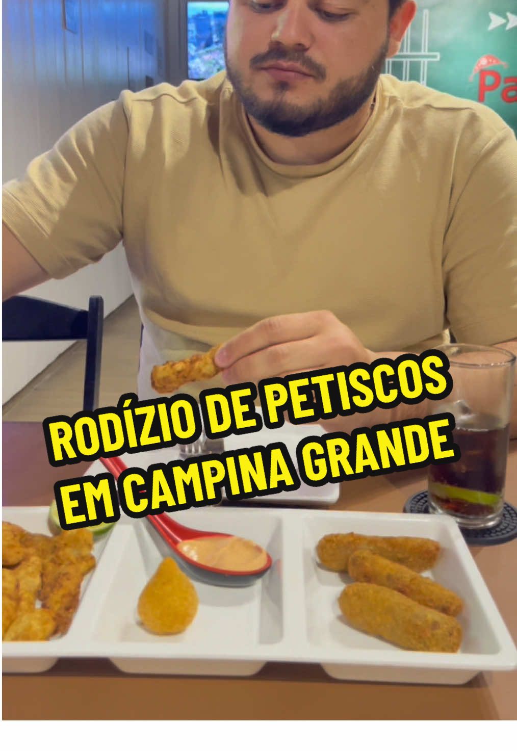 Conheci um rodízio de petiscos em Campina Grande que é de deixar qualquer um com água na boca 🤤 Esse é o @pariocasbar e eu confesso que virei muito fã!  . Irei voltar mais vezes, ambiente top, comida excelente e ótimo atendimento. . . . #fyp #foryoupage #paraiba #food #rodizio 
