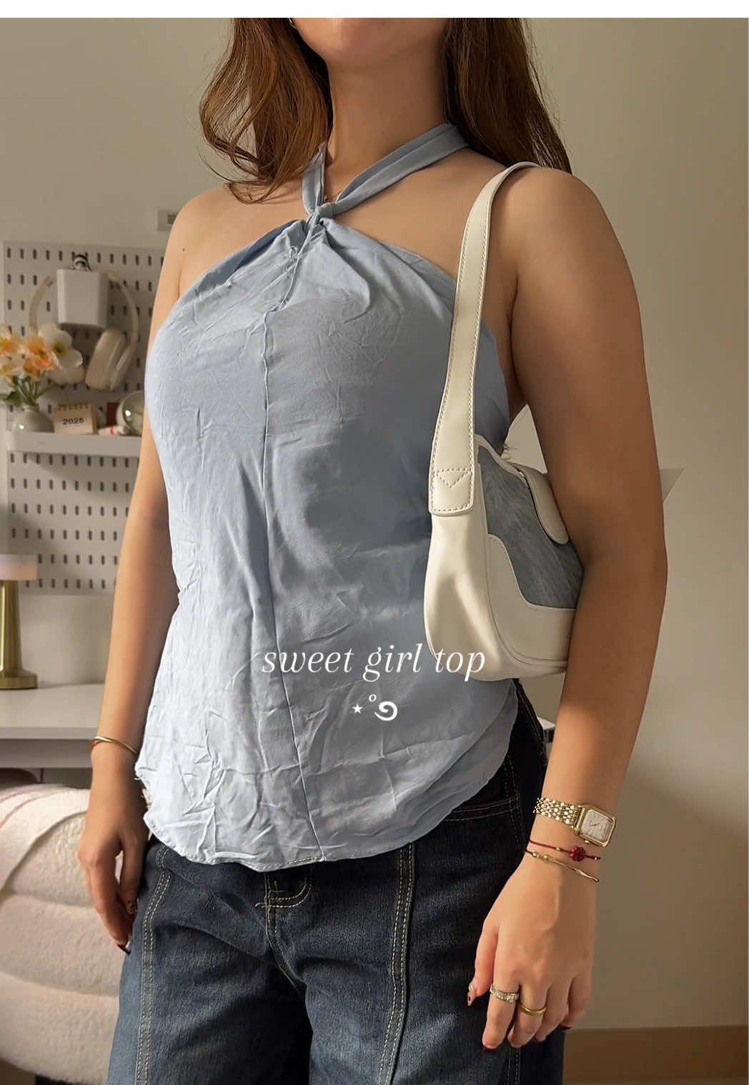 can’t wait to iron this!!🥹🛋️ #haltertop #sweetgirltop #chictop @GIRL CODE TM 