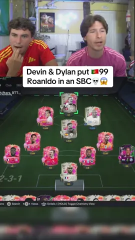Bruh #devincaherly #devinanddylan #fifa #fc25 #ronaldo #cr7 #portugal #gaming #funny 