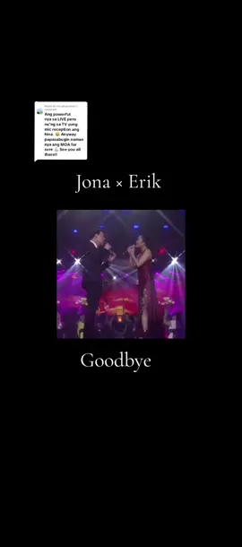 Replying to @estradajohnny  Ito na ang highlight ng performance nila🥰  #fyp #makeitvirаl #Jona #erik #asap 