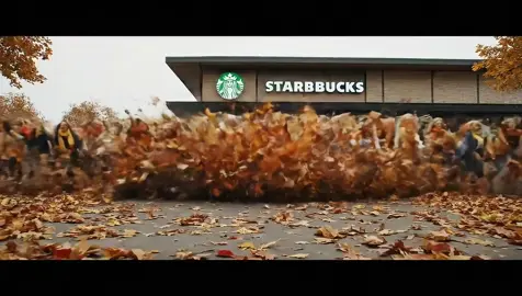 White Girl Stampede for Starbucks 😂🎃 The ground shook… the air trembled… and the Pumpkin Spice Army returned. Starbucks workers feared this day… but the lattes could not be stopped. 🎃☕ Fall is officially here. #PumpkinSpice #Starbucks #FallVibes #uggs #ai 