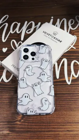 #velvetcaviar #ghosts #spookyseason #halloween #phonecase 