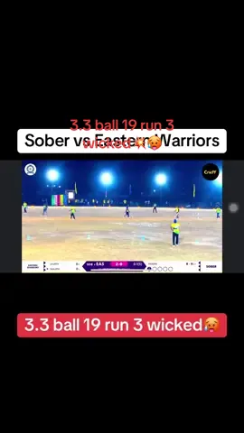 SOBER VS EASTERN WARRIORS ☠️ powerful team of Addalachanai ☠️SOBER 🥵##srilanka🇱🇰##💪🏼##cricketlover##powerful##softball