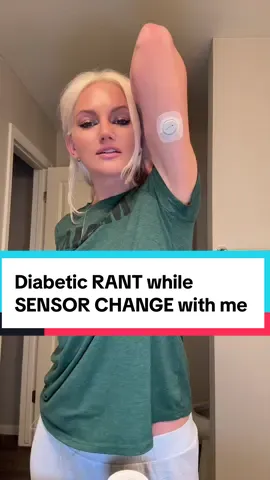 Diabetic Burnout day with sensor change 🤣 #type1diabetes #dexcomwarrior #dexcomg7 #t1d #diabetesstruggles 