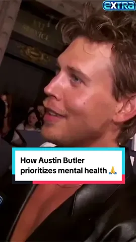 “Caught Stealing” star Austin Butler opens up about how he prioritizes mental health by getting away from the noise. 👏🙌📵 #austinbutler #MentalHealth