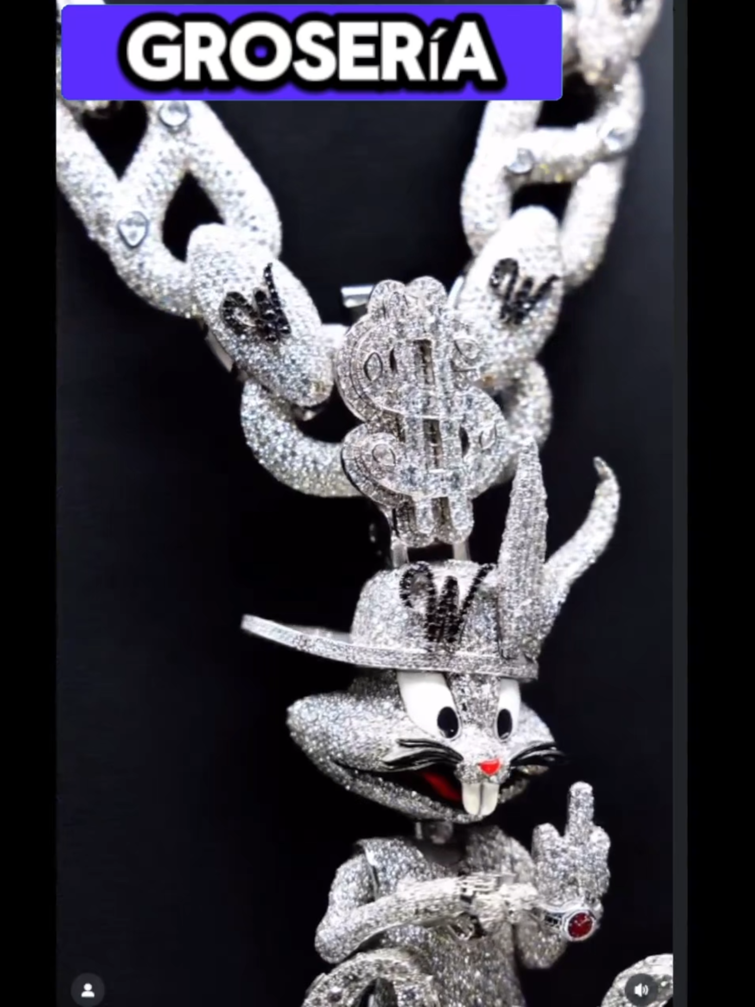 CADENA VALORADA EN MAS DE 350MIL DOLARES 😨🤯 #VIRAL #viraltiktok #westcol #cadenas #oro #dinero