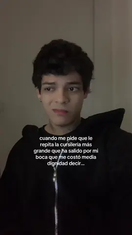 que pena, no