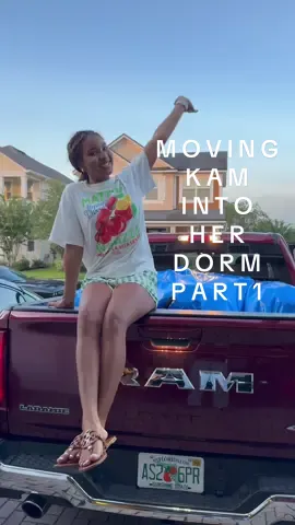 Moving my daughter into her dorm room Part 1. 🥹💕 @Kamryn!  We decided to break this move down into two trips because our summer was crazy busy and we didn’t want to deal with the mental burden of having to pack every single thing in one trip. S/n: I think doing it this way made our good byes a tiny bit easier.  •I rented a pick up truck from @Enterprise Rent-A-Car . I originally was going to get a full size SUV,  but the pick up truck turned out to be wayyy better. We just made sure to put a tarp over everything, to protect her things from the rain while on the road  •We picked up her keys at 9am and got straight to work. •I used mostly @Clorox products to clean her dorm. As well as @Lysol US disinfectant spray. @Swiffer PowerMop to clean the floors. •Her mattress topper is @Viscosoft  •A lot of her things are from either @IKEA or @Amazon. •I made sure she was stocked up on all of her fav @Dove Beauty & Personal Care products. 🥰