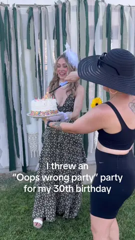 Why did everyone think I had a pool🙄 #fyp #party #oopswrongevent #trend #foryoupage 