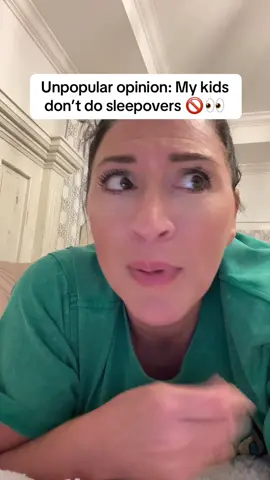 Unpopular parenting opinion: my kids don’t do sleepovers. Too many rules I don’t know, too many risks I’m not willing to take. Call me strict if you want, but my kids will be safe in their own bed. Parents — do you agree or disagree? 👀👇 #ParentingUnfiltered #ControversialParenting #ParentingOpinions #MomLife #HotTake