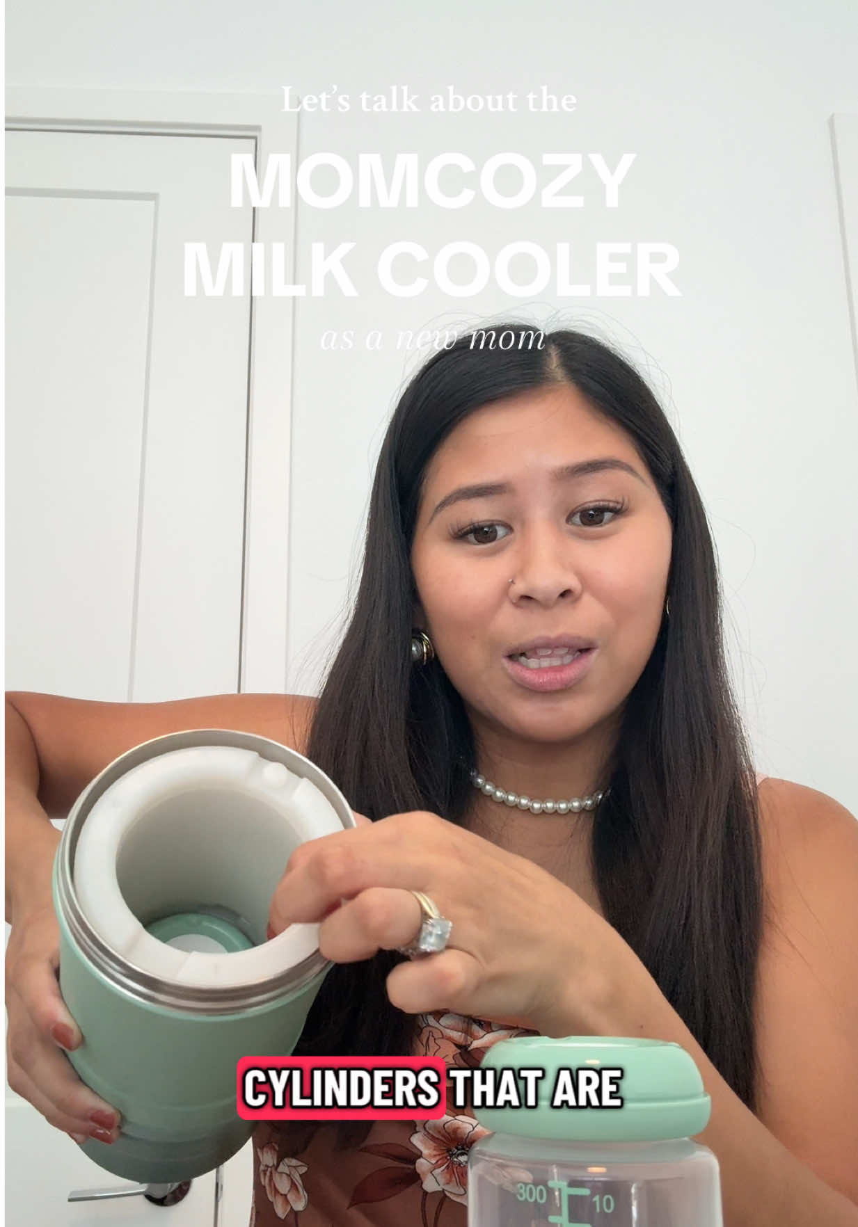 Thank you @momcozy for creating such a great milk cooler - I’m in loveeee #milkcooler #momtok #breastfeedingjourney #newmom #mompurchase #babyregistrymusthaves 