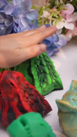 #dragontoy🐉 #dragonhead #squishy #fyp #handmadegifts 