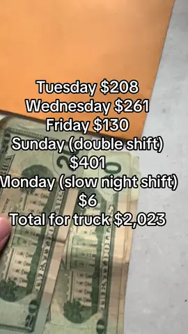 Coming for my next truck quick 🤏🏼 #serverlife #restaurant 