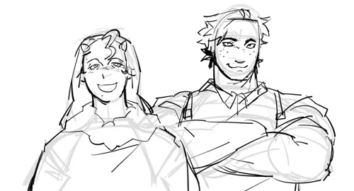 Lazy, but a warmup since I can finally draw again… - - #oc #fypシ゚ #xyzbcafypシ #ocs #animationmeme 