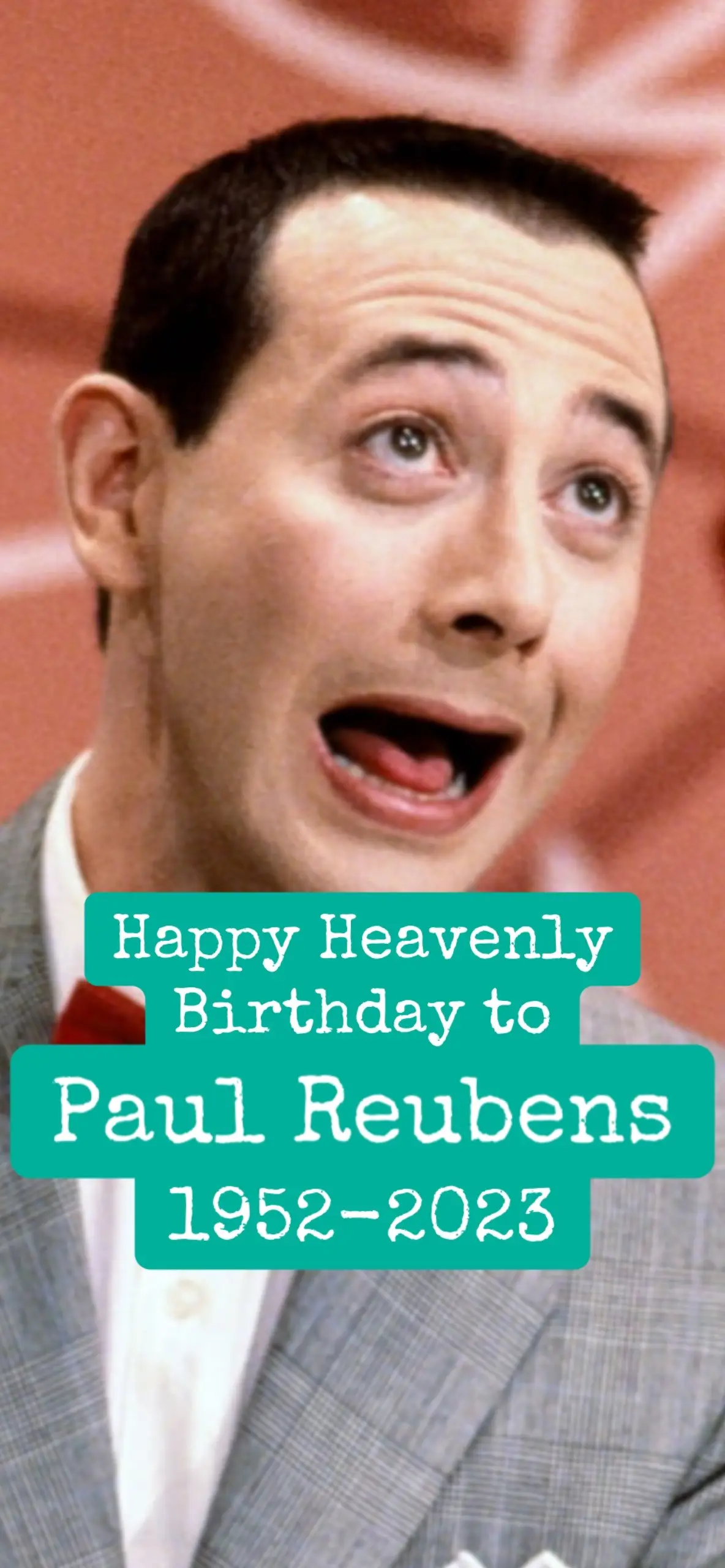 #paulreubens #peeweeherman #comedian #actor #restinpeace 