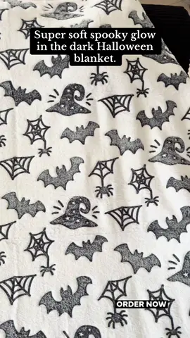 #blanket #spookyszn #spookytreats #halloweenvibes #tiktokshop 