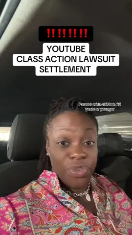 YouTube owes us money!! #youtube #classaction  #settlement #money