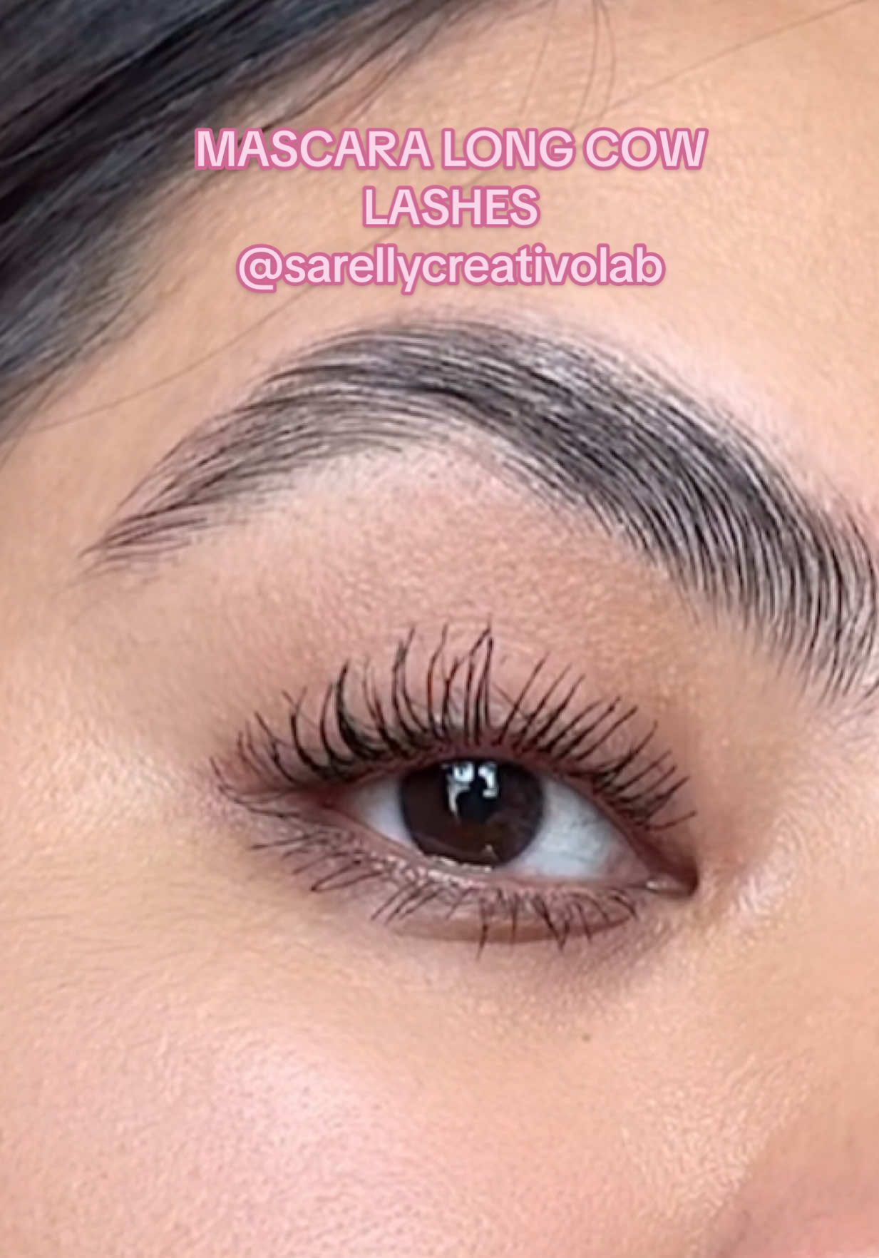 @SARELLY USA  #mackeup #mascaradepestañas #sarellycreativolab #dianaisago #ojitoschiquititos MASCARA LONG COW LASHES Máscara para pestañas waterproof alargadora* Waterproof lengthening* mascara