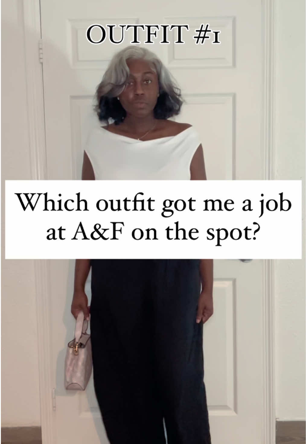 The outfit ALWAYS matters at an interview!! Trust me 🫶🏾✨ #fyp #ootdfashionstyle #foryou #abercrombie #creatorsearchinsights 