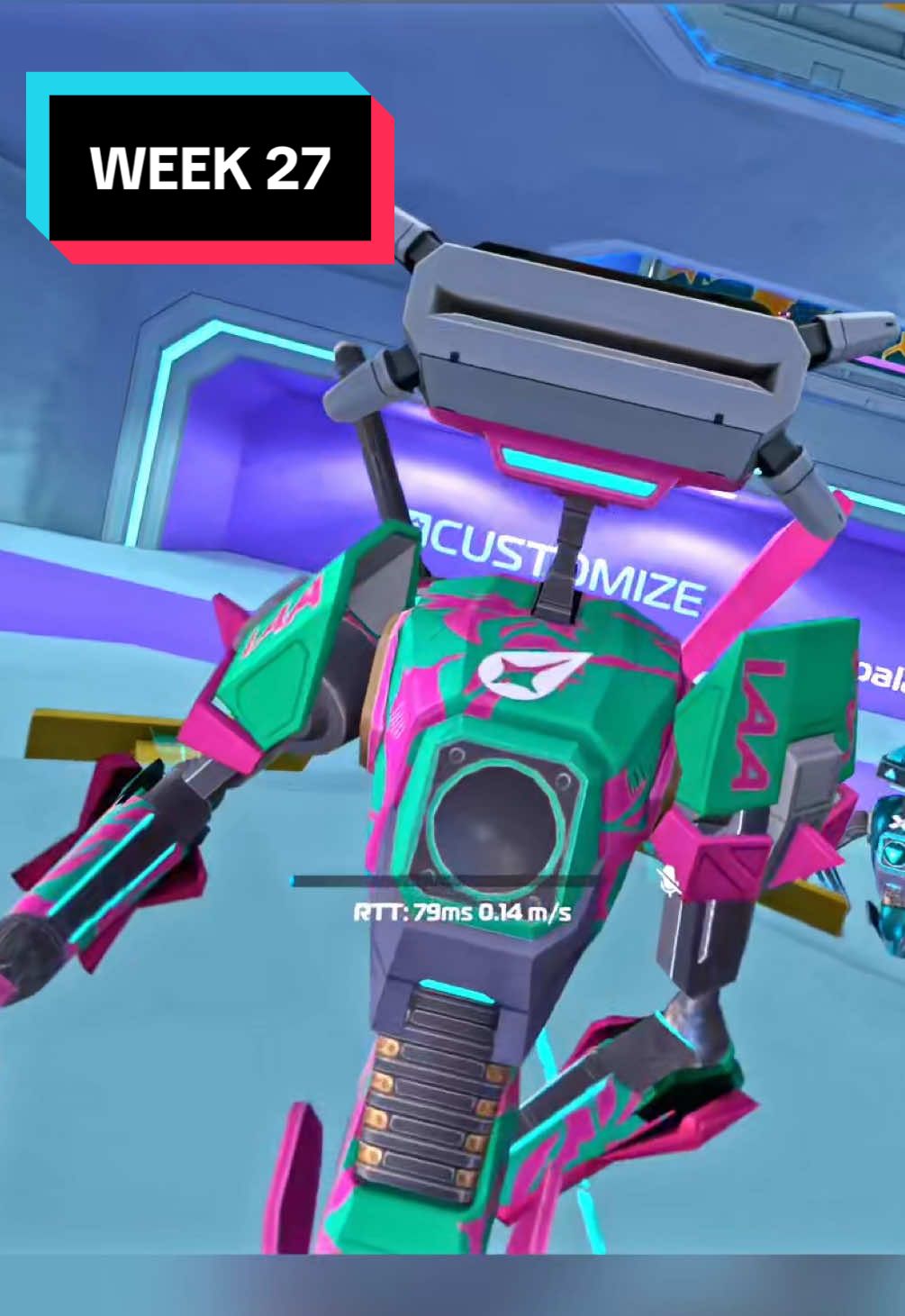 BOO. Week 27 weekly parkour challenge brings a new PINK AND TEAL color!!! I’ve been waiting for a new pink color for YEARS. #gaming #vr #OrionDrift #QuestCreatorPartner 