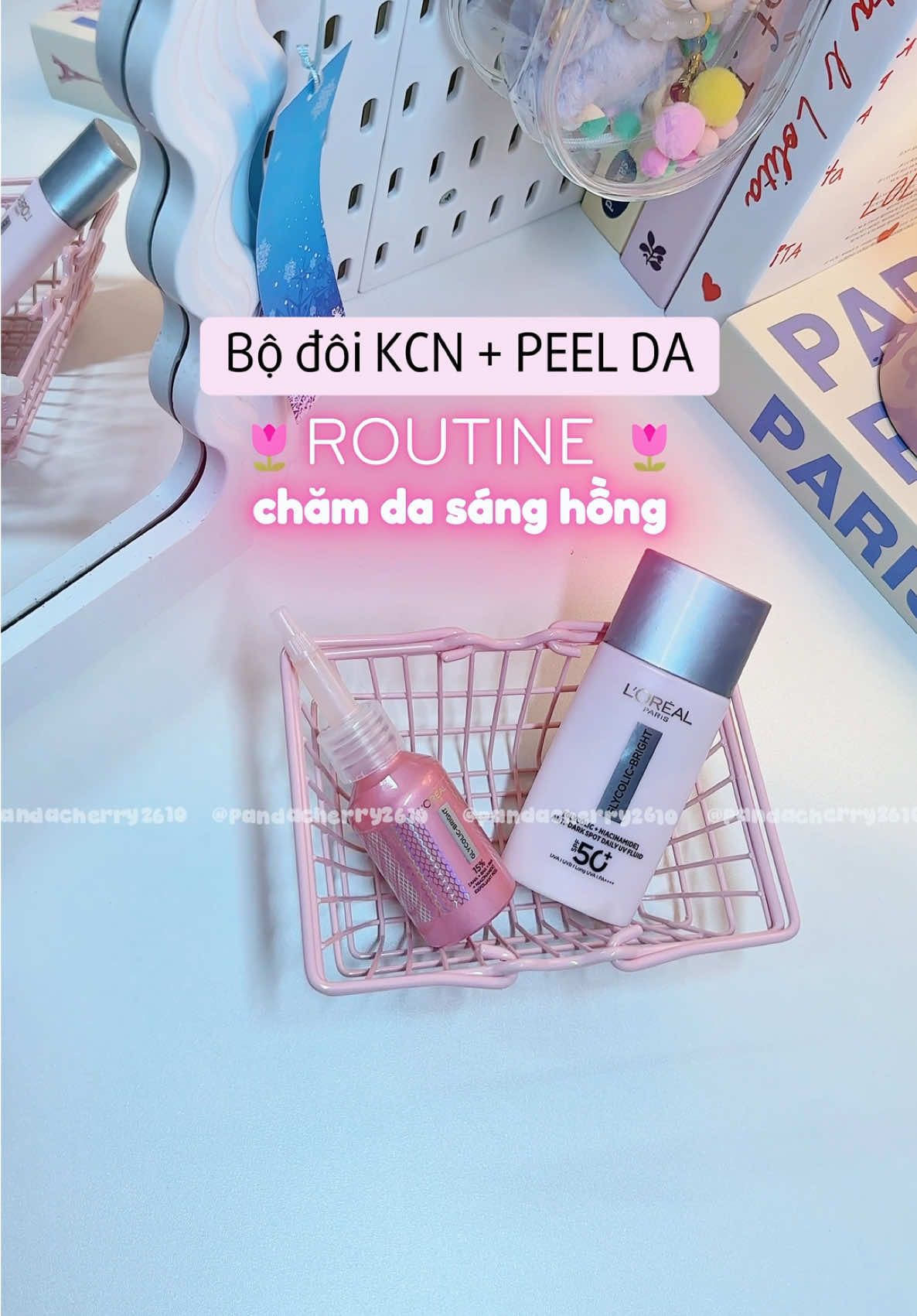 Peel da nhẹ nhàng như spa tại nhà chưa bao giờ dễ đến thế 🌷 #peelhongsangda #lorealparisvn #tiktokfinds #chamda #peelda 