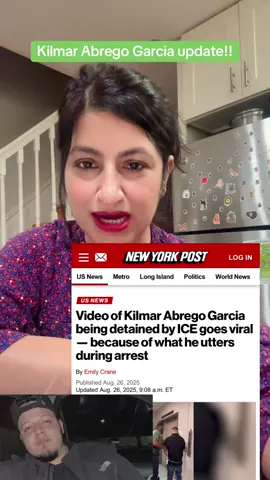 Kilmar Agrego Garcia update information purposes only not legal advice #fypシ゚ #fypシ゚viral #foryou #foryoupage #tiktokusa🇺🇸 #tiktoknepal #Garcia #update 