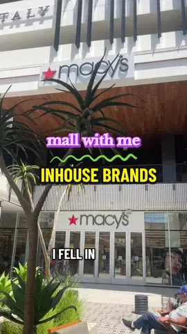 It’s much cheaper and more fun to shop a department store by focusing on their inhouse brands. Yes, you will have to wade through their labyrinthine stores but it’s a fun treasure hunt and my favorite way to get my steps in. #shopwithme #macys #mall 