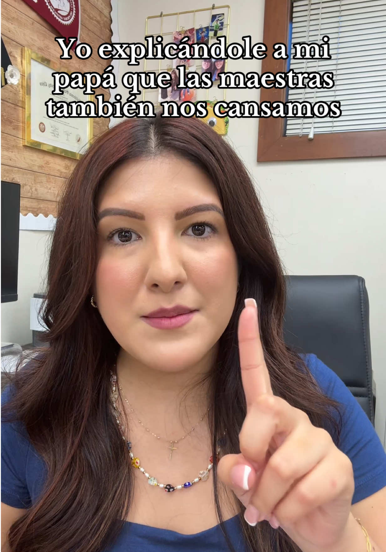 Trying to explain ✨teacher tired✨to my Mexican father 🫠 #maestratiktoker  #latinateacher #teachersoftiktok #teacherhumor #hispanictiktok 