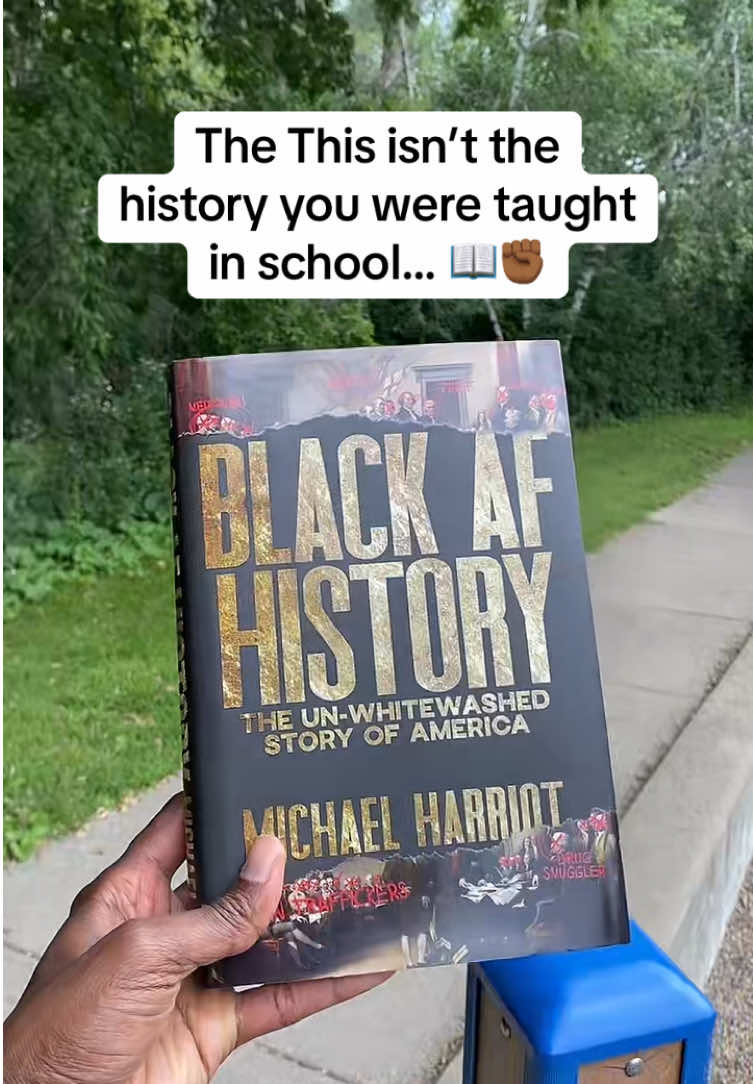This isn’t the history class you remember. It’s the history you should have had. Michael Harriot’s “Black AF History” is bold, raw, and necessary. 🖤📚 #blackhistory #BookTok #mustread #tiktokshopfinds #knowledgeispower