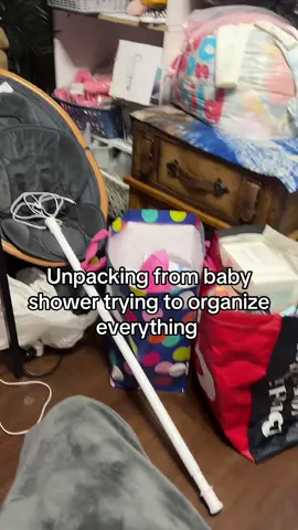 The bags are all baby girl clothes 😭 I have A lot of washing to do 😭💕 #viral #pregnacy #unpackingbabyclothes #babyclothes #fyp 