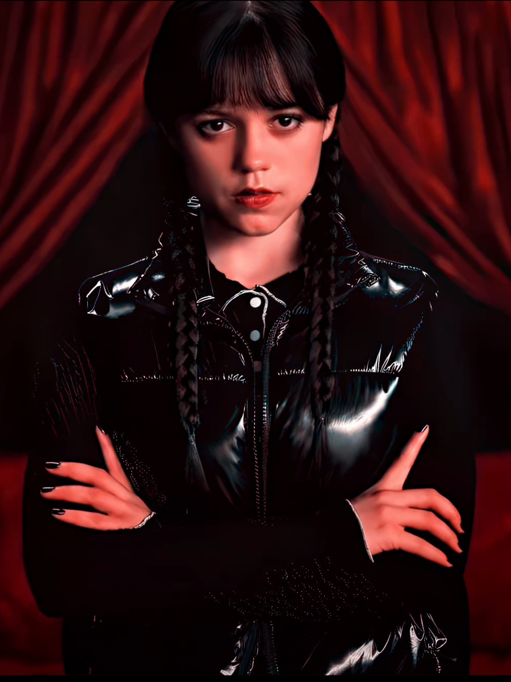 Tu carita de coqueta 😘 . #wednesdayedit #merlinaaddams #netflixseries #jennaortega #Edit 