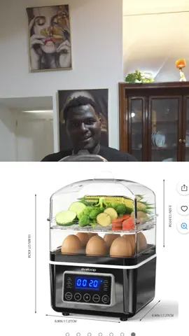 Comida más saludable más fácil y rápido automatizado se apaga sola cuando ya está lista. No más gastar electricidad o gas 😘😘🌟🌟🌟🌟🌟