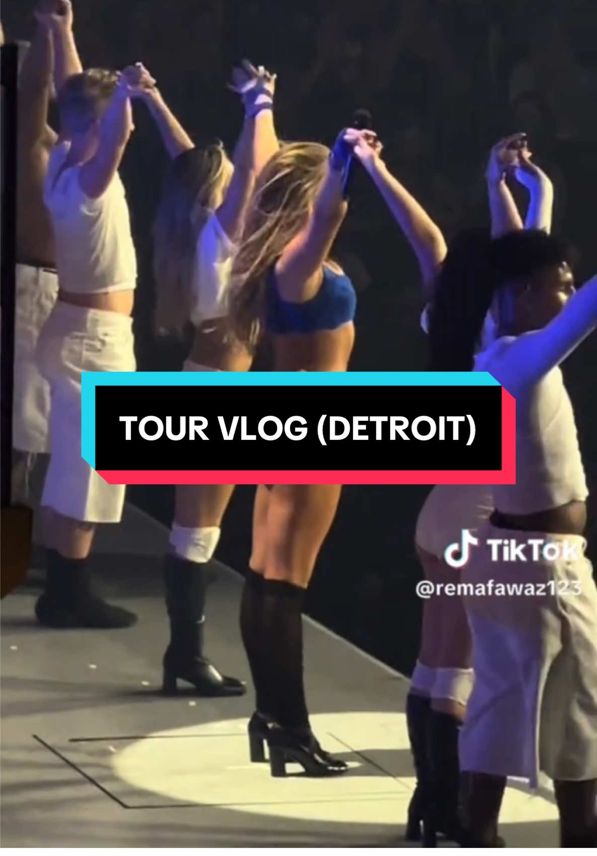 hometown showwwwww🥹🥹🥹 #misspossessivetour #tatemcrae #Vlog #michigan 