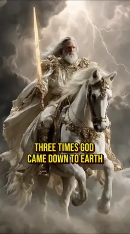 Three times God came down to earth . #god #bible #biblestories #bibletruth #jesus 